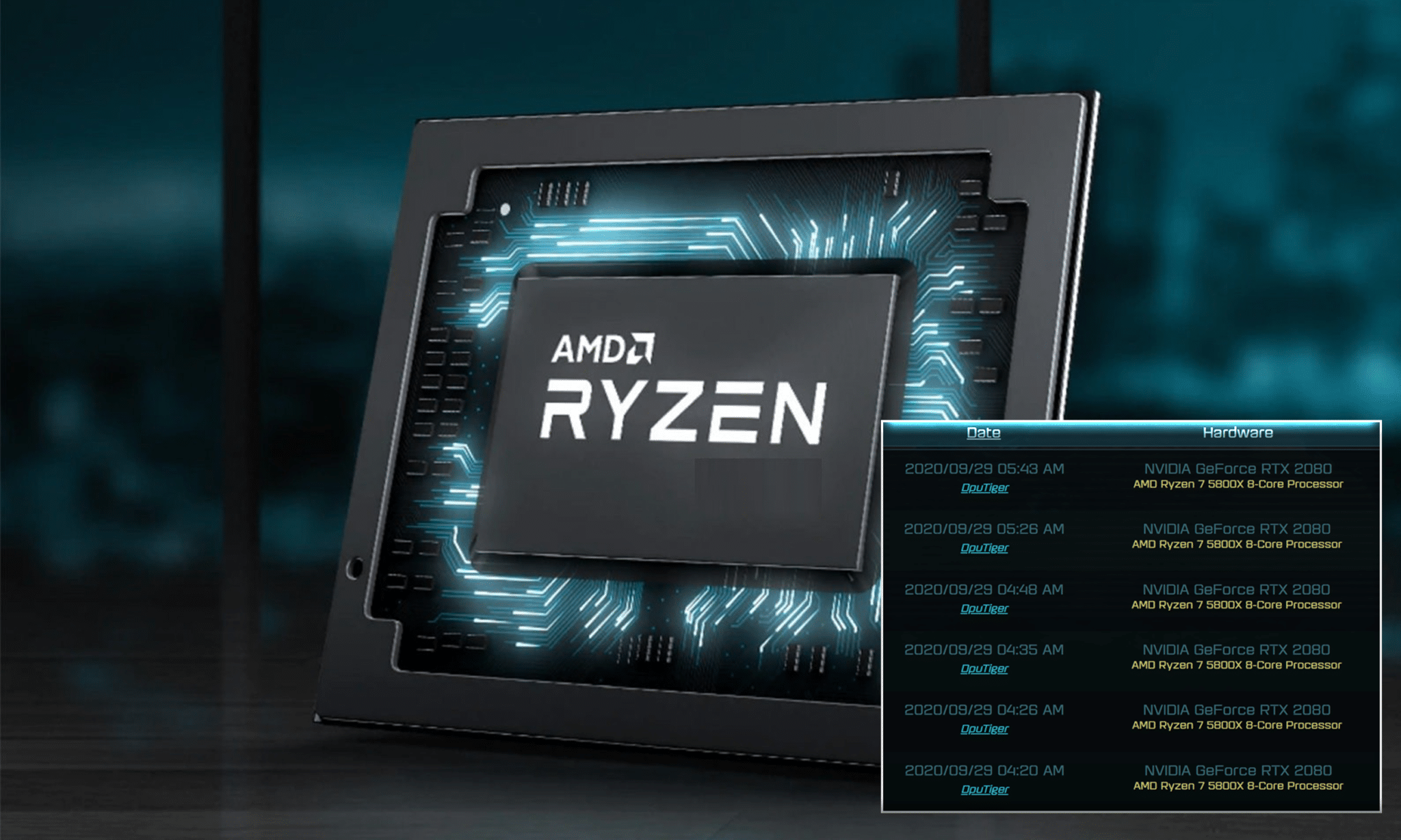 Mysterious AMD Ryzen 7 5800X Listing Vanishes