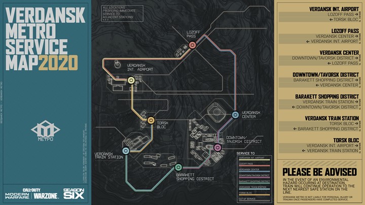 Call of Duty Warzone Trains