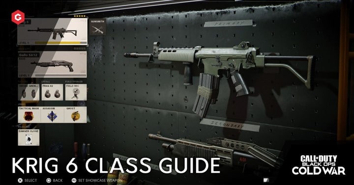 COD Black Ops Krig 6 Class Guide