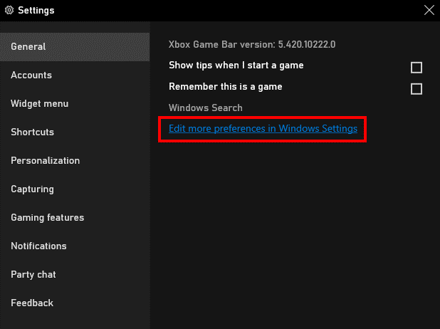 Xbox Game Bar Fix Windows 10 3