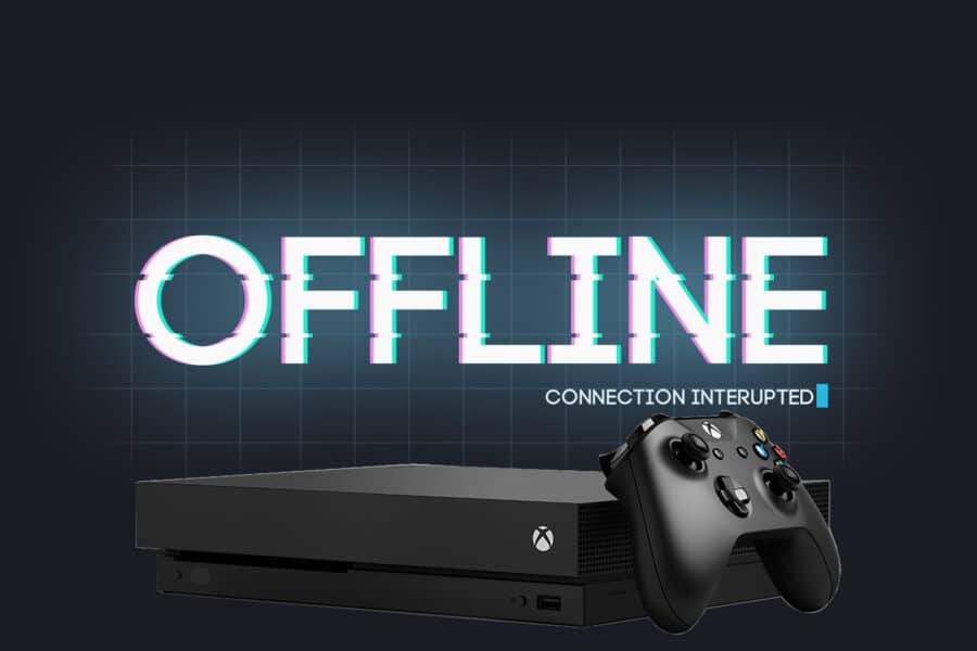 xbox series appear offline